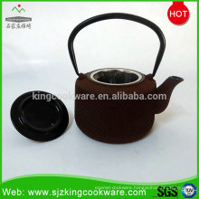 Cast iron enamel tea kettle with LFGB SGS FDA